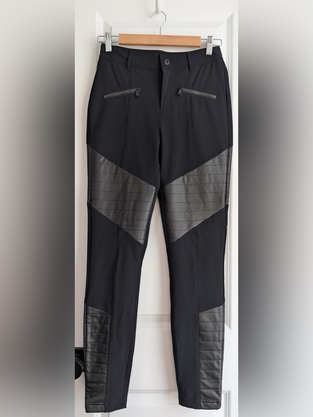 ALP N ROCK Women’s Sloan Moto Pants Black Size Small